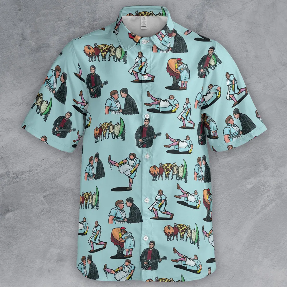 Lunch Lady Land SNL Button Down Shirt - 2