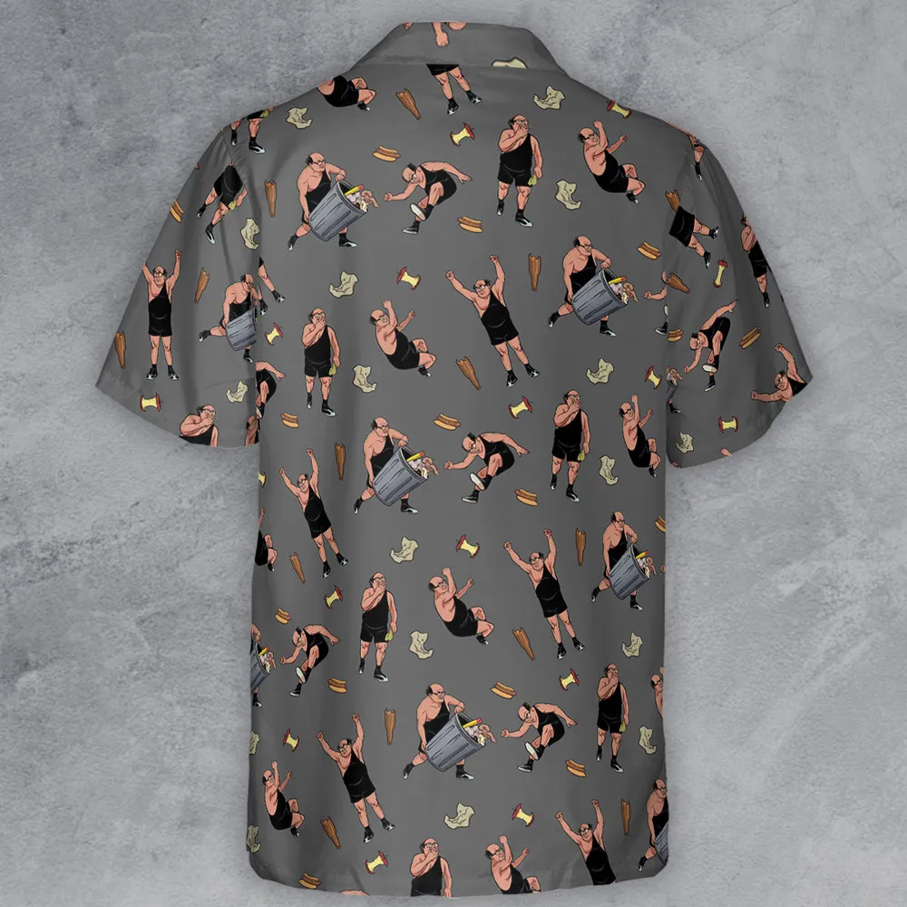 The Trashman It's Always Sunny in Philadelphia Button Down Shirt - 3