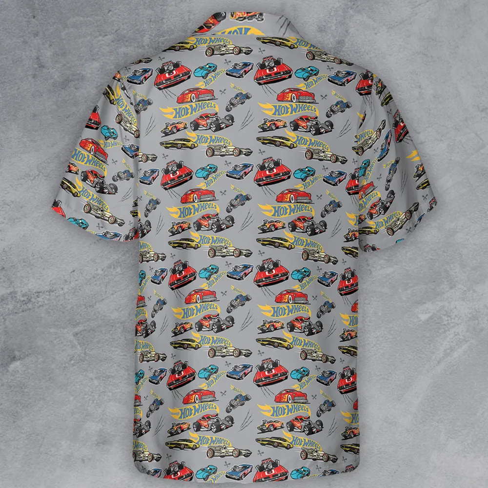 Hot Wheels Classic Car Button Down Shirt - 3