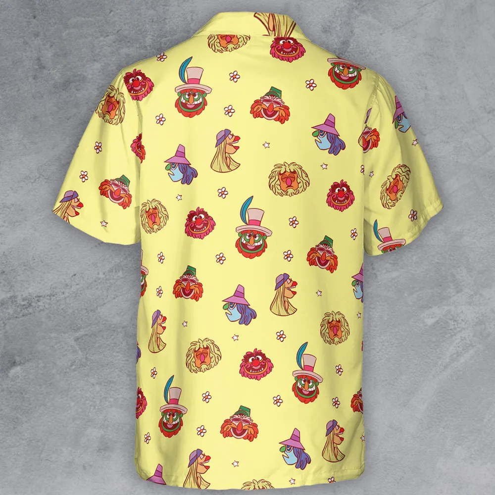 The Electric Mayhem Characters The Muppet Show Button Down Shirt - 3