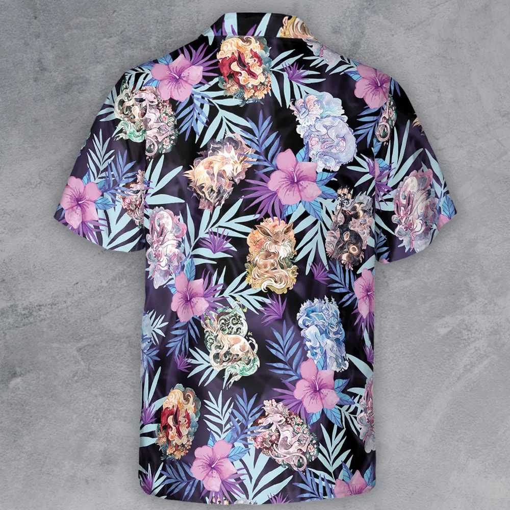 Eevee Evolutions Fancy Style Button Down Shirt - 3