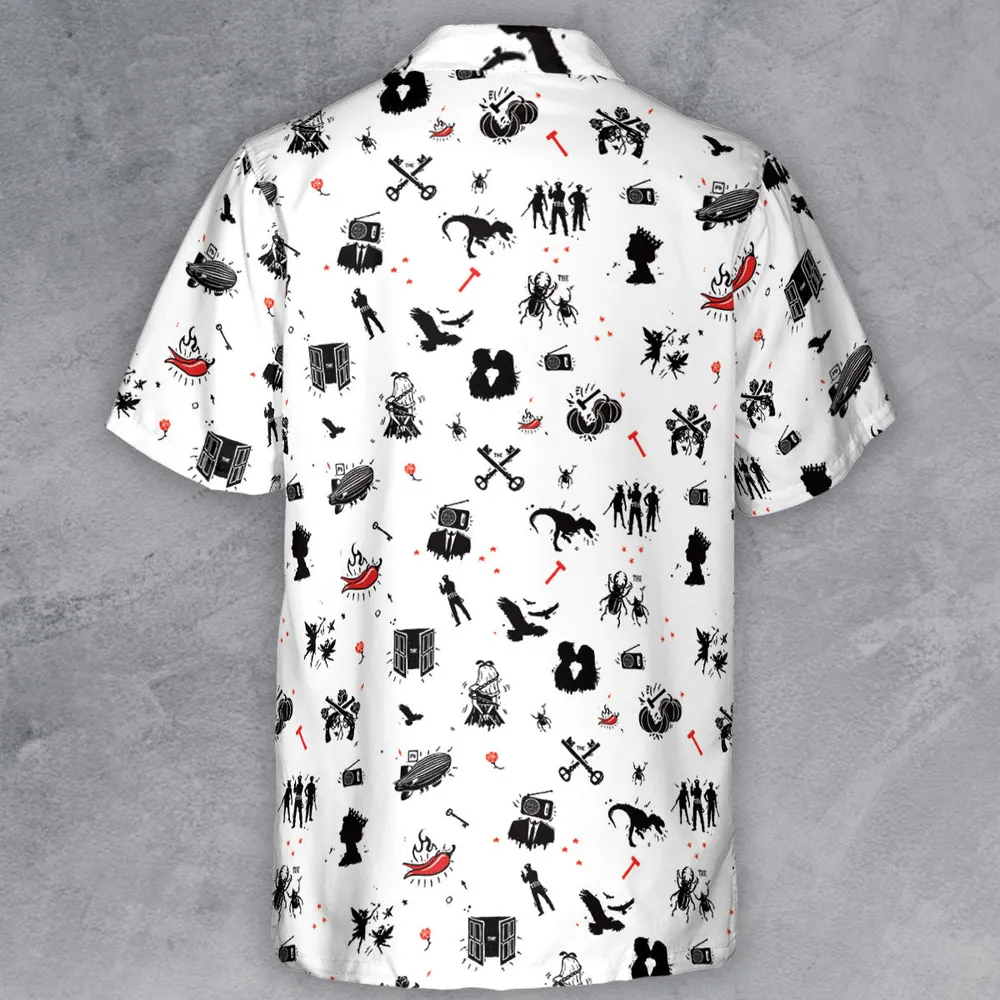 Legandary Bands Mashup Button Down Shirt - 3