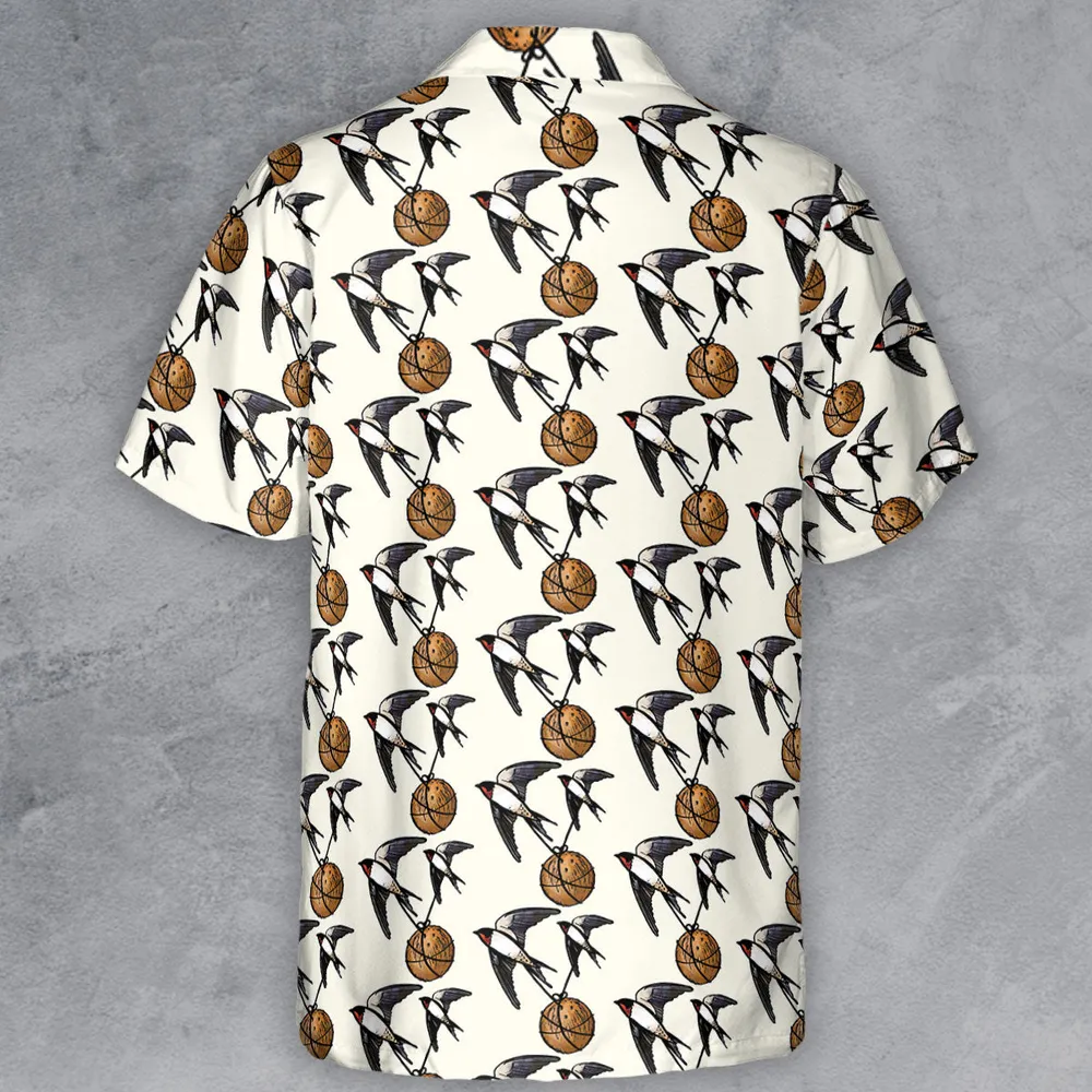 European Swallow Monty Python Holy Grail Button Down Shirt - 3