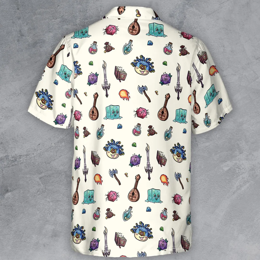 RPG Classics Pack DnD Button Down Shirt - 3