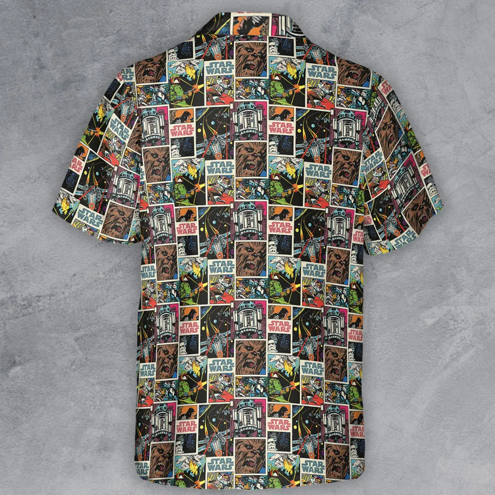 Star Wars Comic Button Down Shirt - 3