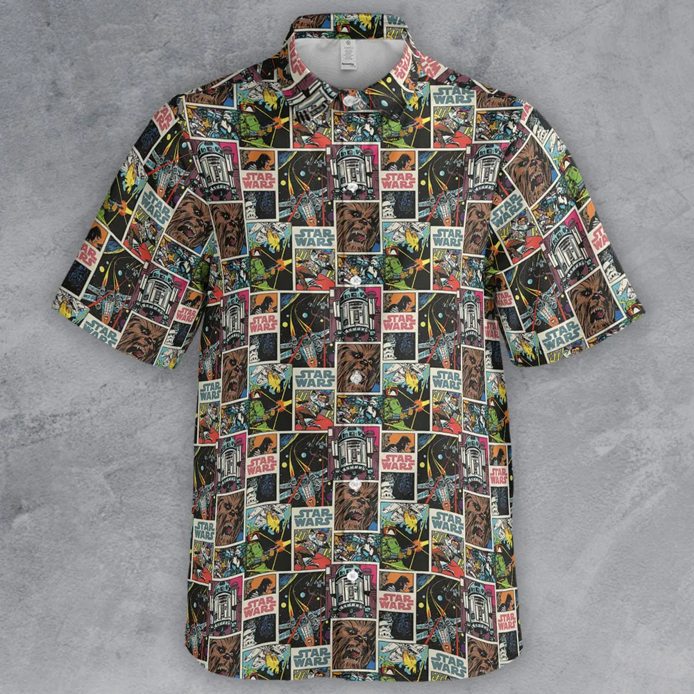Star Wars Comic Button Down Shirt - 2