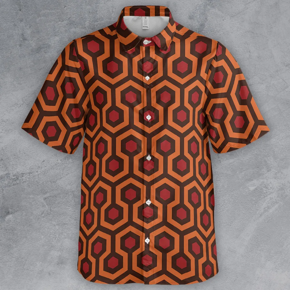 The Overlook Pattern The Shining Button Down Shirt - 2