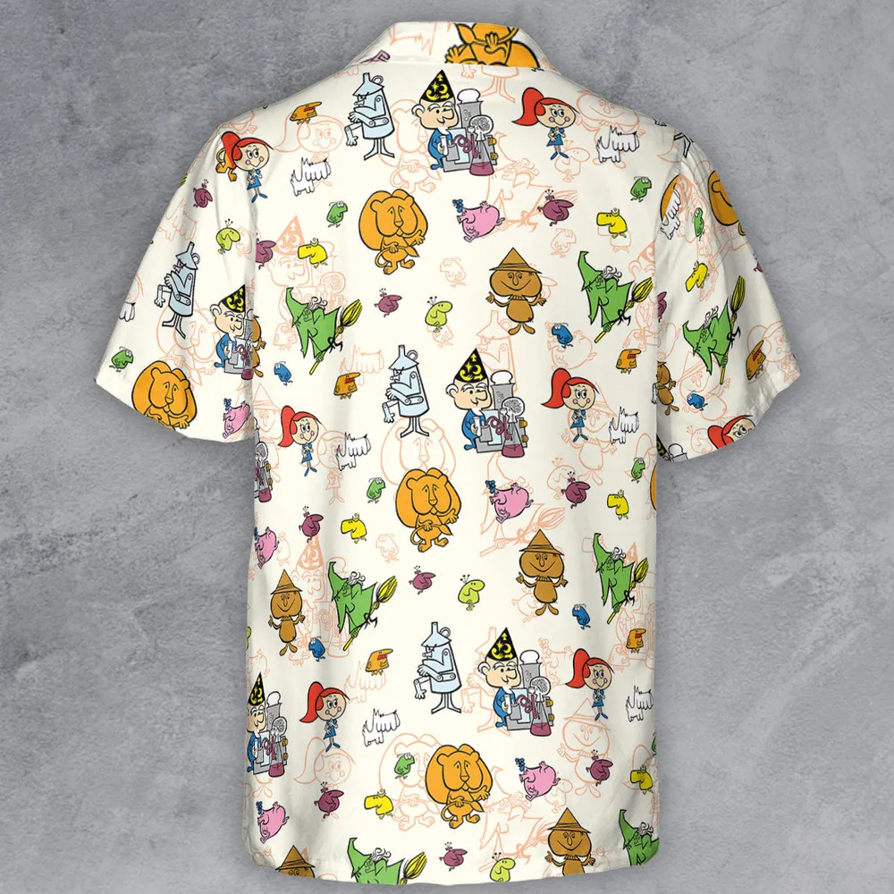 Chibi Tales Of The Wizard Of Oz Button Down Shirt - 3