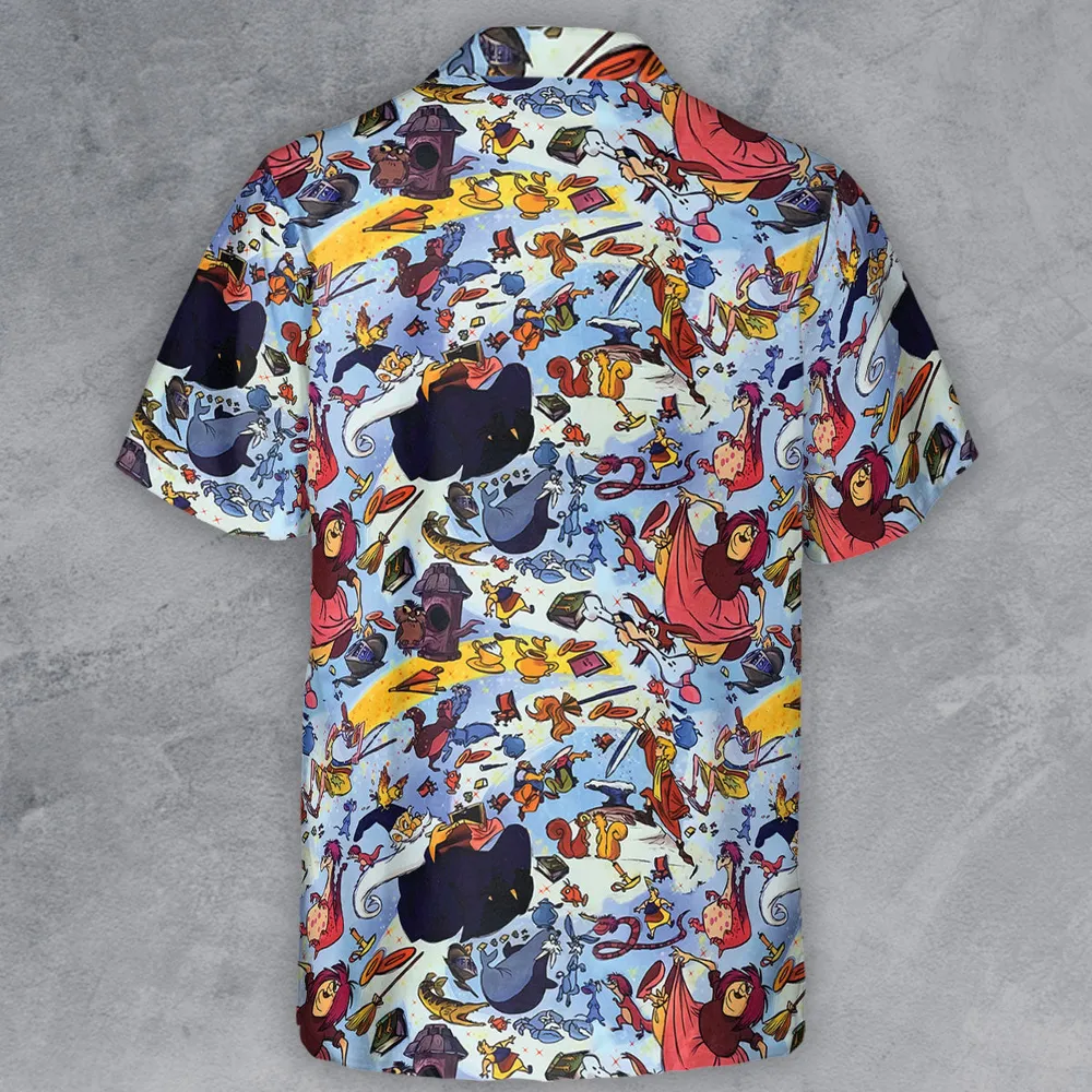King Arthur The Sword in the Stone Button Down Shirt - 3