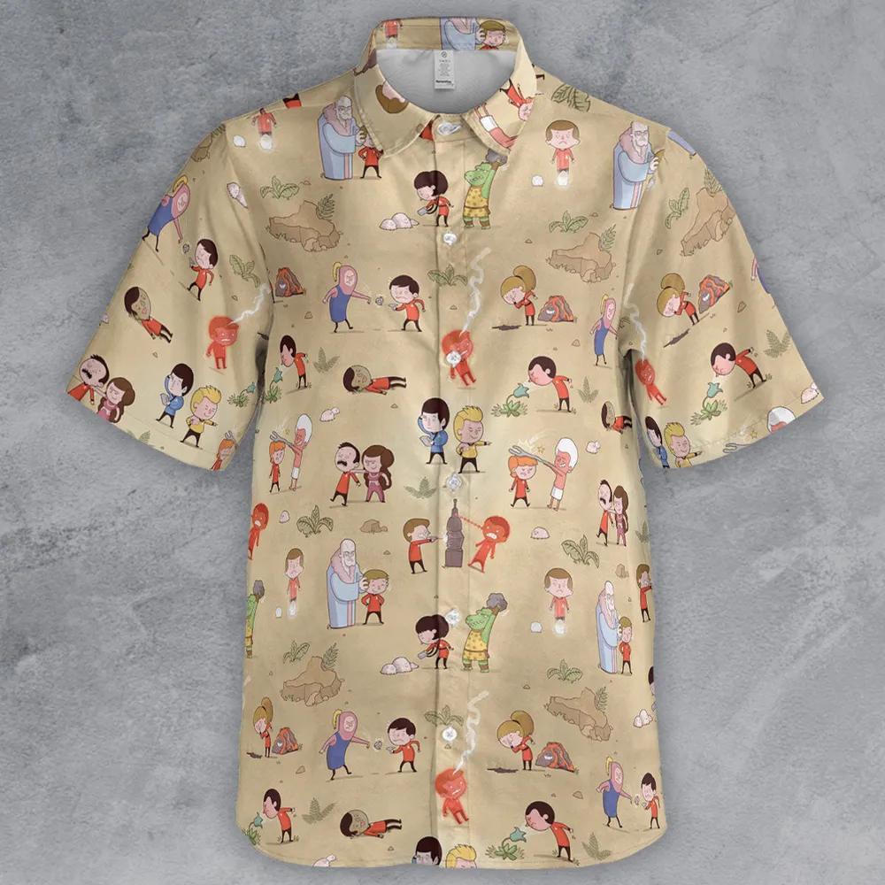 Pyramid America Star Trek Characters Button Down Shirt - 2
