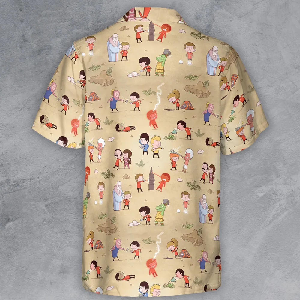 Pyramid America Star Trek Characters Button Down Shirt - 3