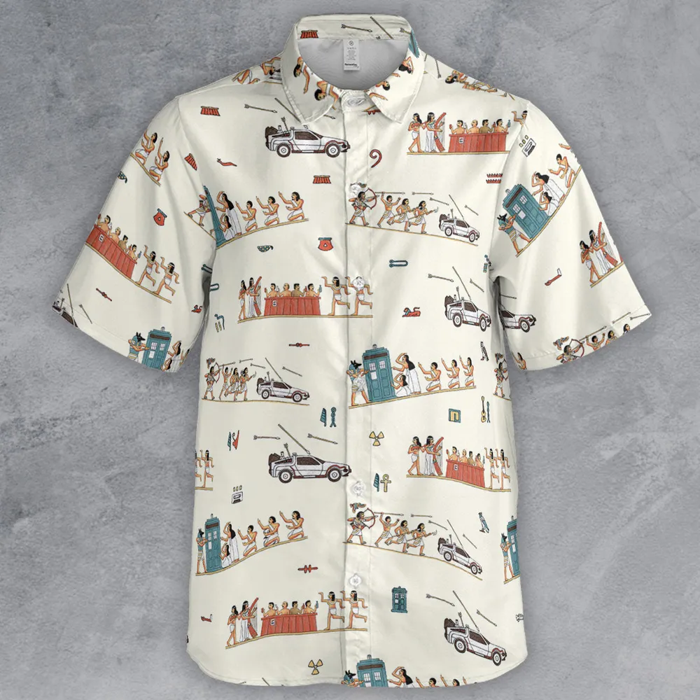 Lost In Egypt Button Down Shirt - 2