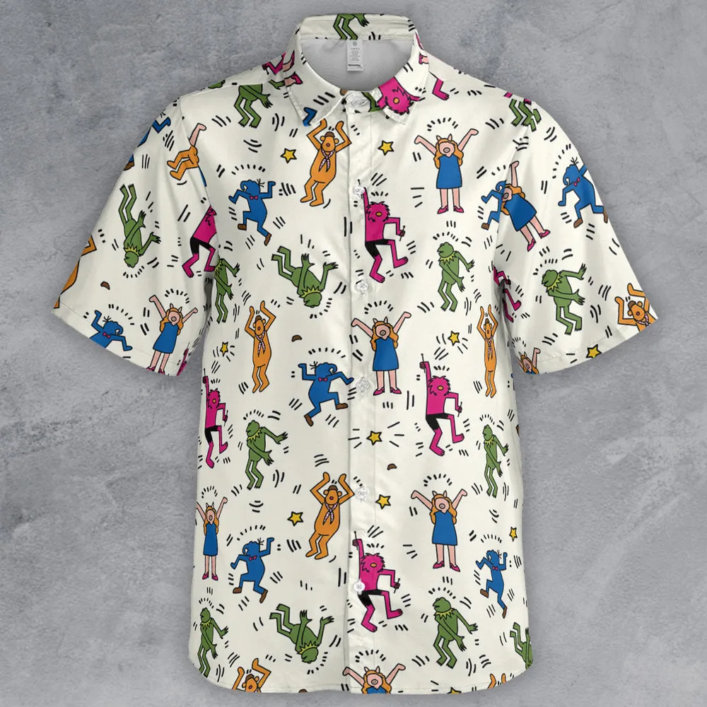 Dancing Muppets The Muppets Characters Button Down Shirt - 2