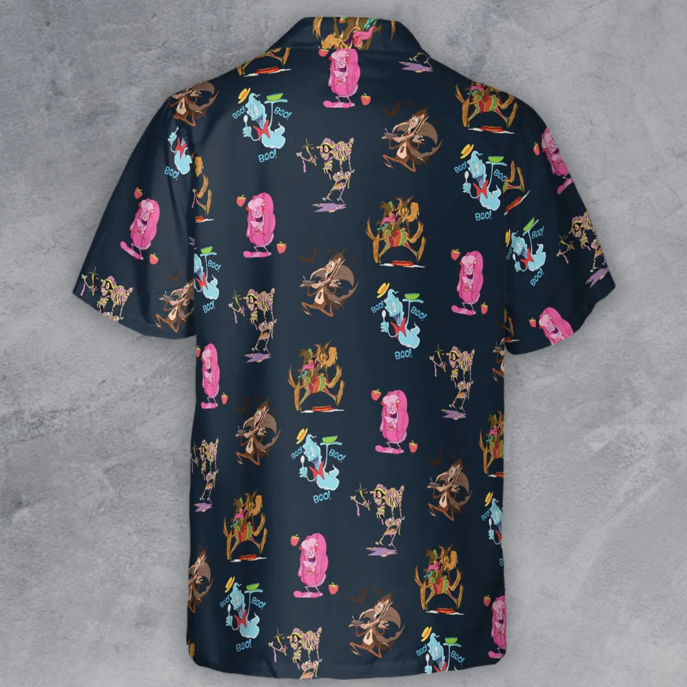 Funny Cereal Monsters Universal Monsters Button Down Shirt - 3
