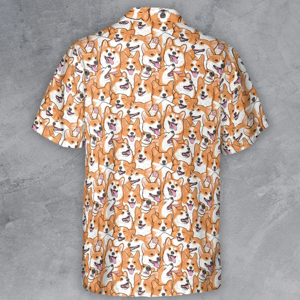 That's a lot of Corgi Button Down Shirt - 3
