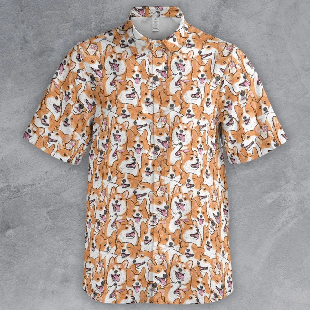 That's a lot of Corgi Button Down Shirt - 2