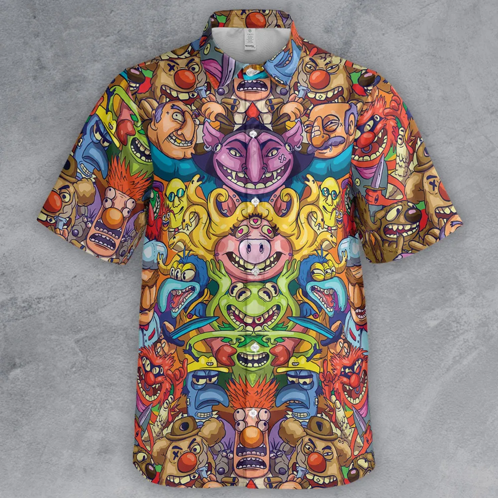 Monster Muppets The Muppets Characters Button Down Shirt - 2