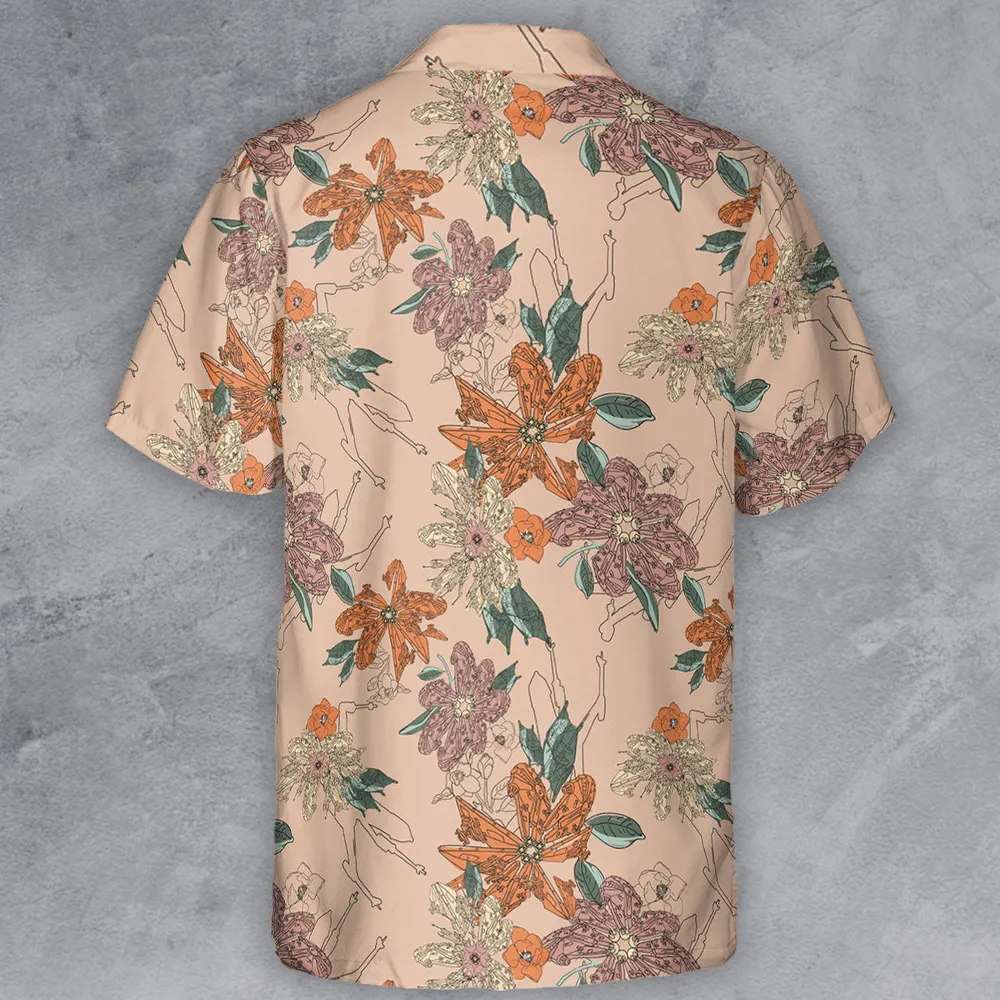 Star Wars Ships Floral Pattern Button Down Shirt - 3