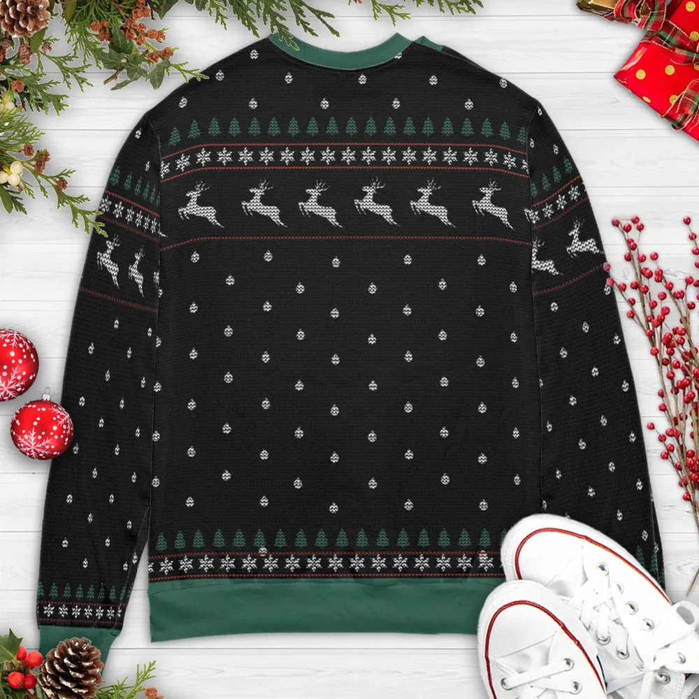 Tina Belcher Style Ugly Christmas Sweatshirt - 4