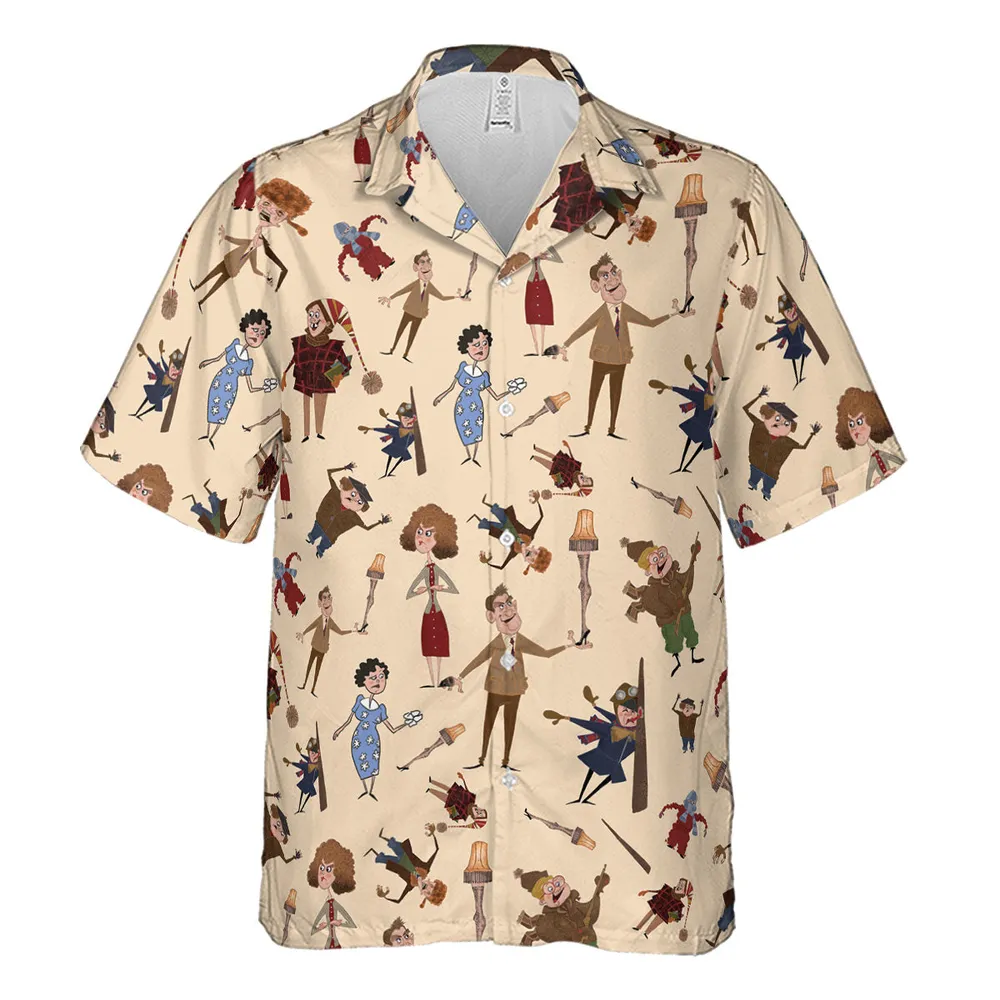 A Christmas Story Characters Hawaiian Shirt - 2