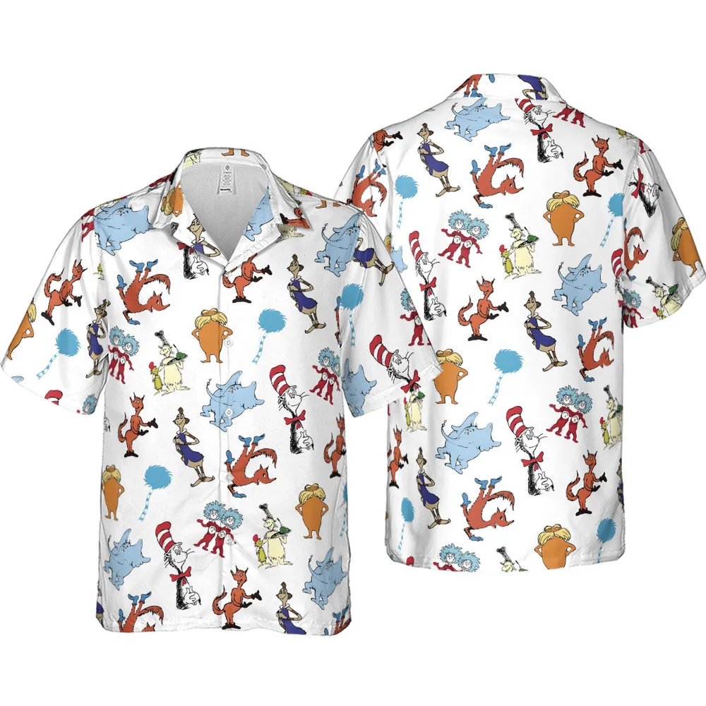 Seuss Swag Dr. Seuss Hawaiian Shirt - 4