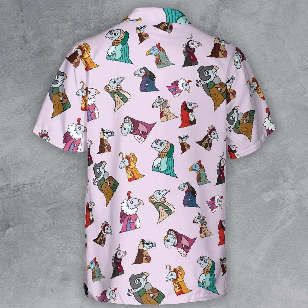 Cute Skeksis The Dark Crystal Button Down Shirt - 3