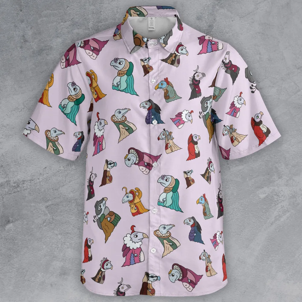 Cute Skeksis The Dark Crystal Button Down Shirt - 2