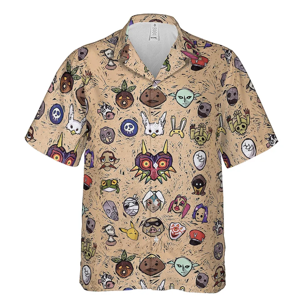 Zelda Universe The Legend of Zelda Hawaiian Shirt - 2
