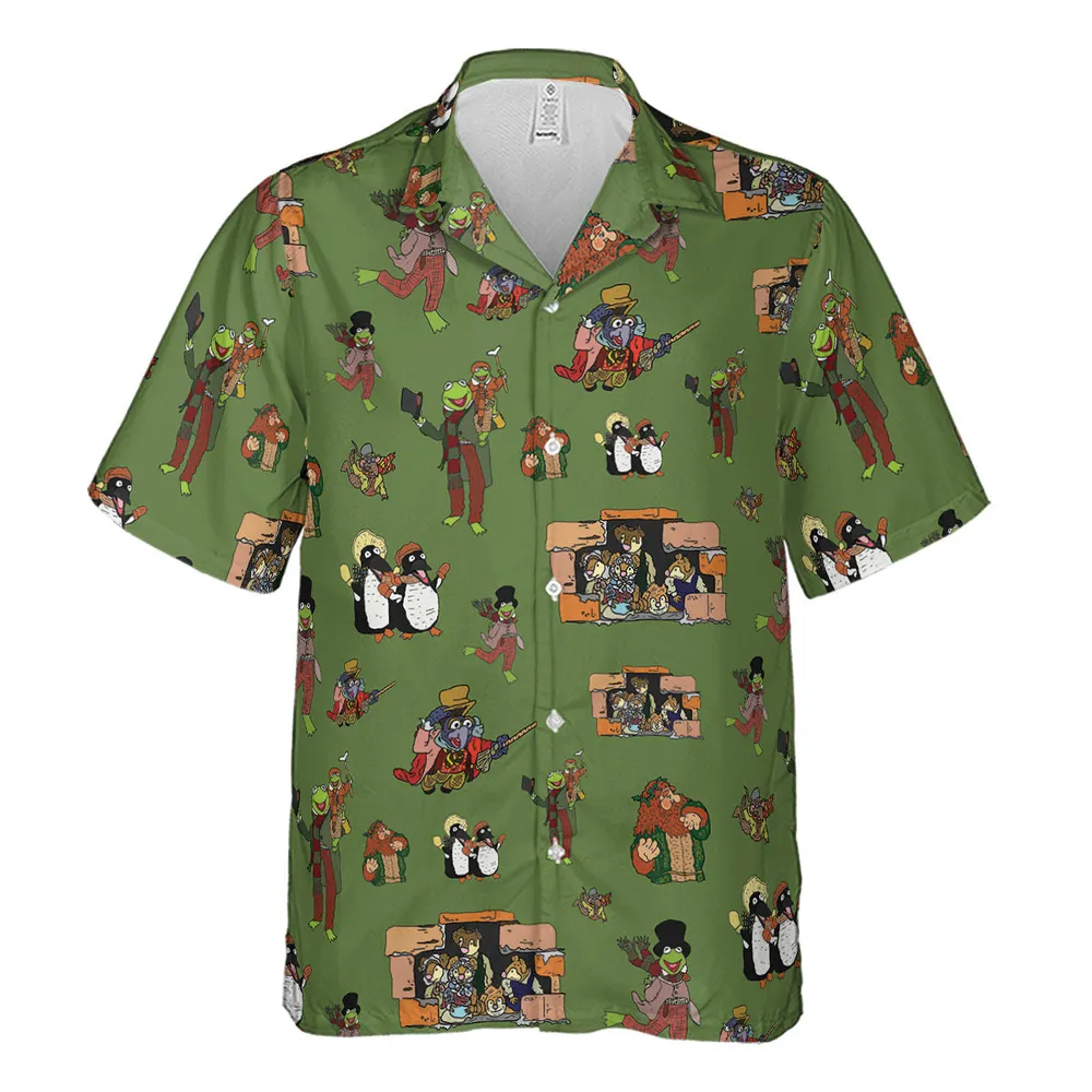The Muppet Christmas Carol Characters Hawaiian Shirt - 2