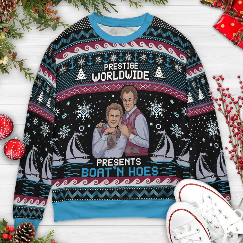 Step Brothers Ugly Christmas Sweatshirt - 3