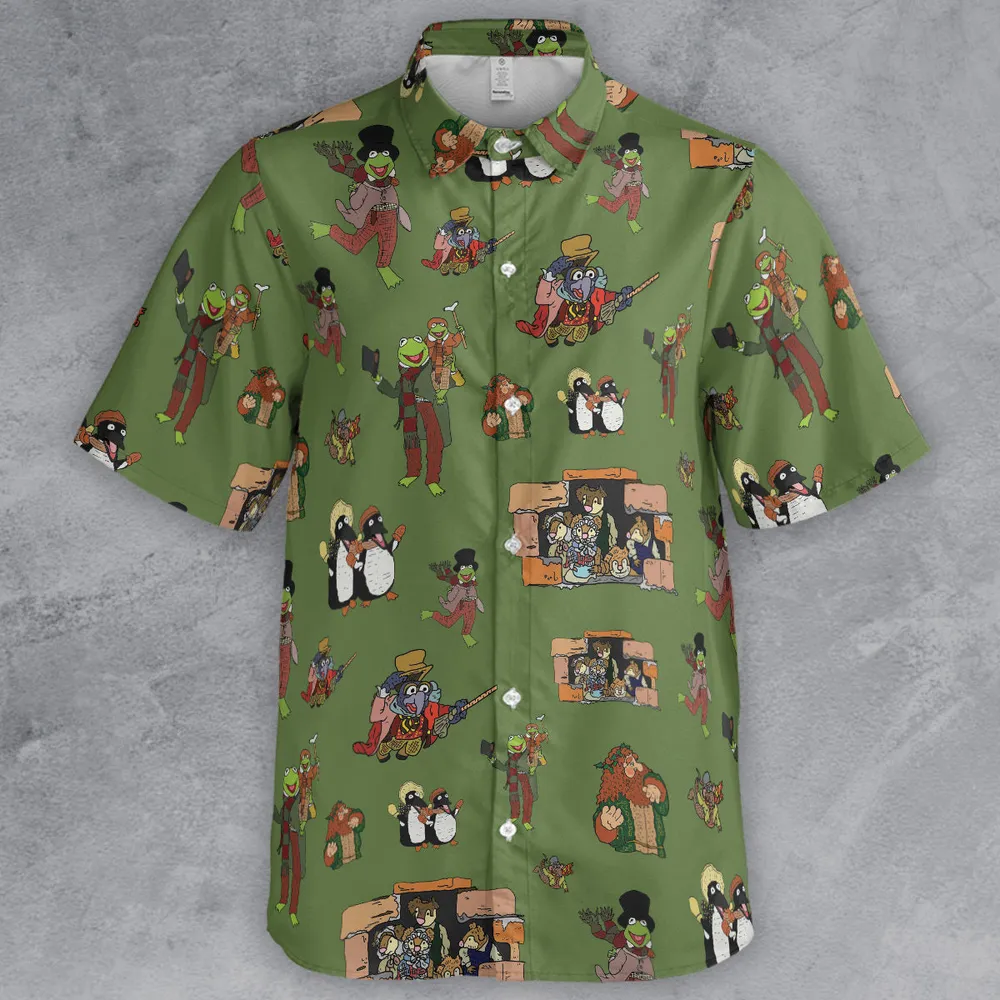 The Muppet Christmas Carol Characters Button Down Shirt - 2