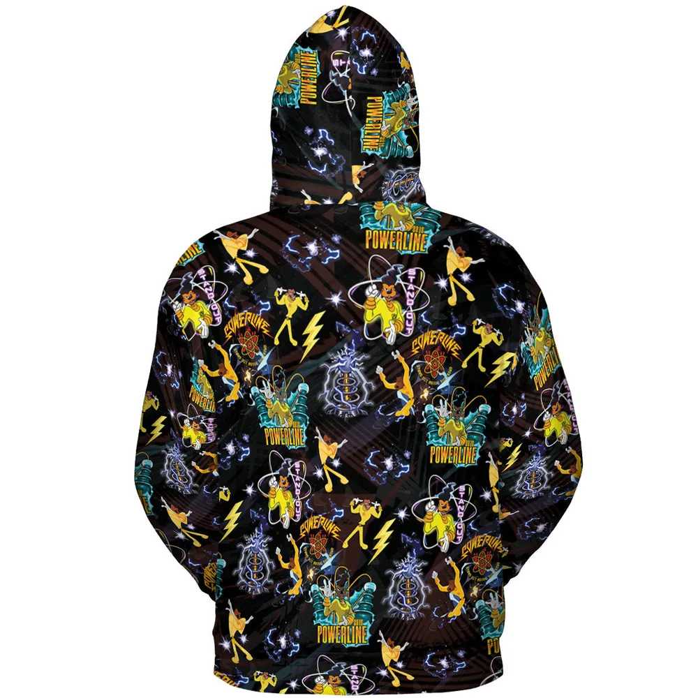 Powerline Concert A Goofy Movie All-over Print Hoodie - 5