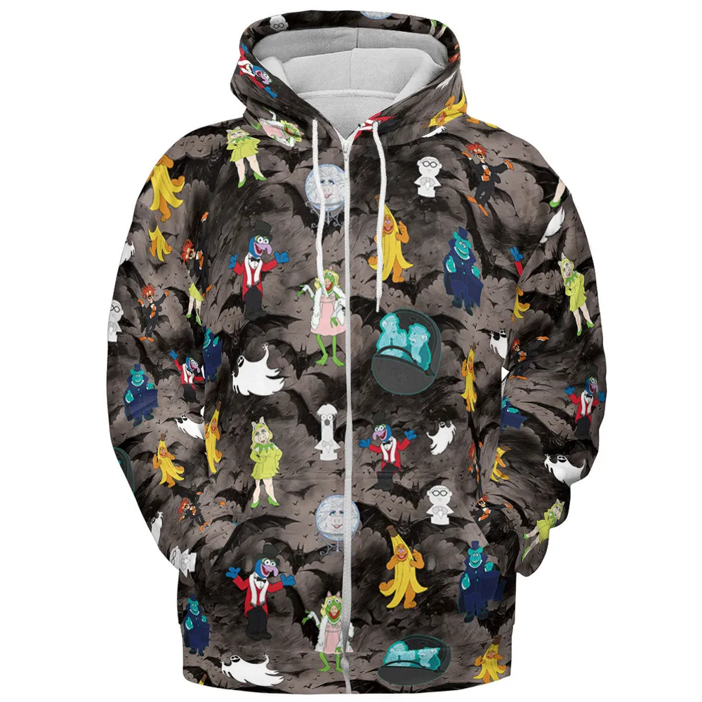 Muppet Haunted All-over Print Hoodie - 4