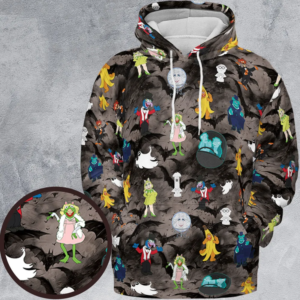 Muppet Haunted All-over Print Hoodie - 2