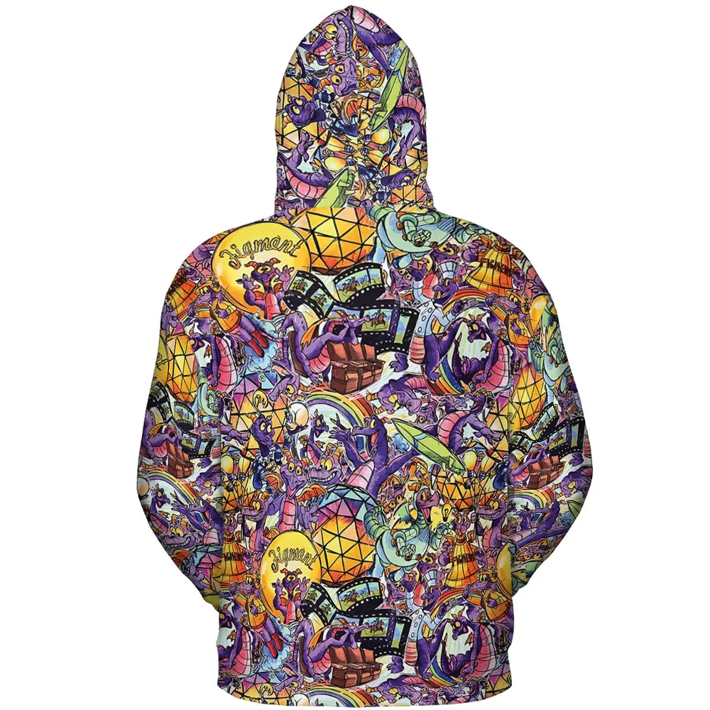 The Cute Dragon Figment All-over Print Hoodie - 5