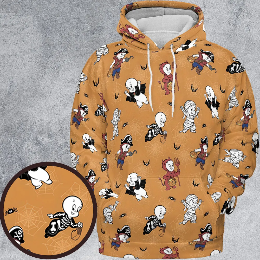Casper Costume Fun All-over Print Hoodie - 2