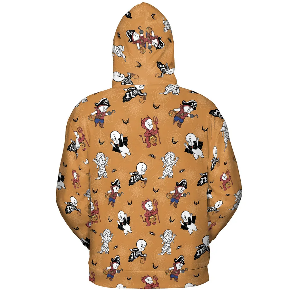 Casper Costume Fun All-over Print Hoodie - 5