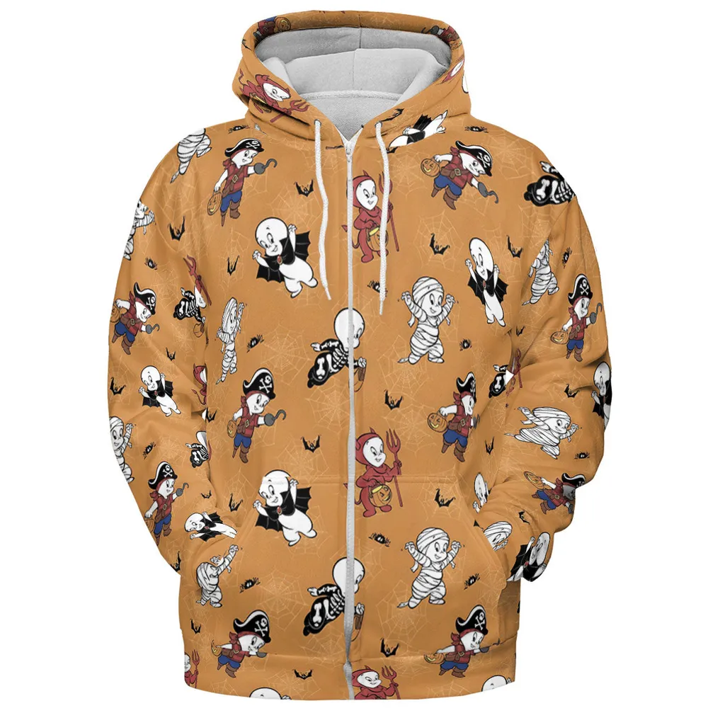 Casper Costume Fun All-over Print Hoodie - 4