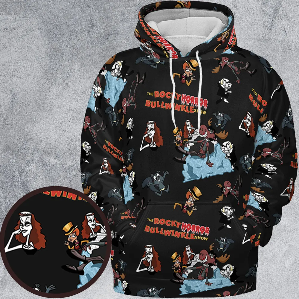 Rocky Horror Bullwinkle All-over Print Hoodie - 2
