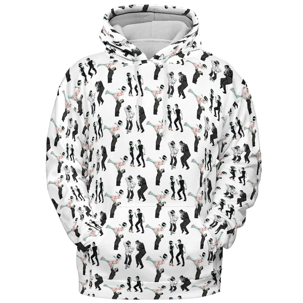 Frankenstein And Bride Dance Movies Dance Scene Mashup All-over Print Hoodie - 3