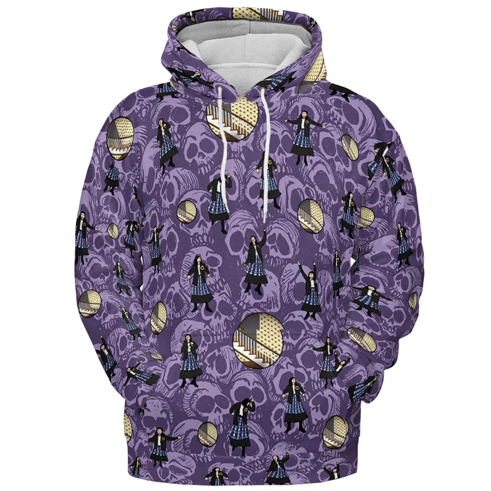 Lydia Deetz Dances To Jump In The Line Beetlejuice All-over Print Hoodie - 3
