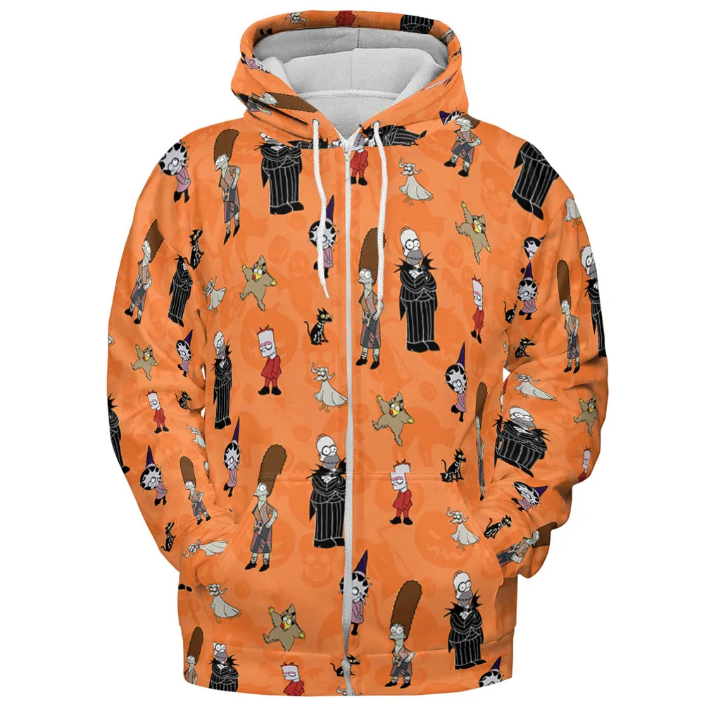 The Simpsons Halloween All-over Print Hoodie - 4