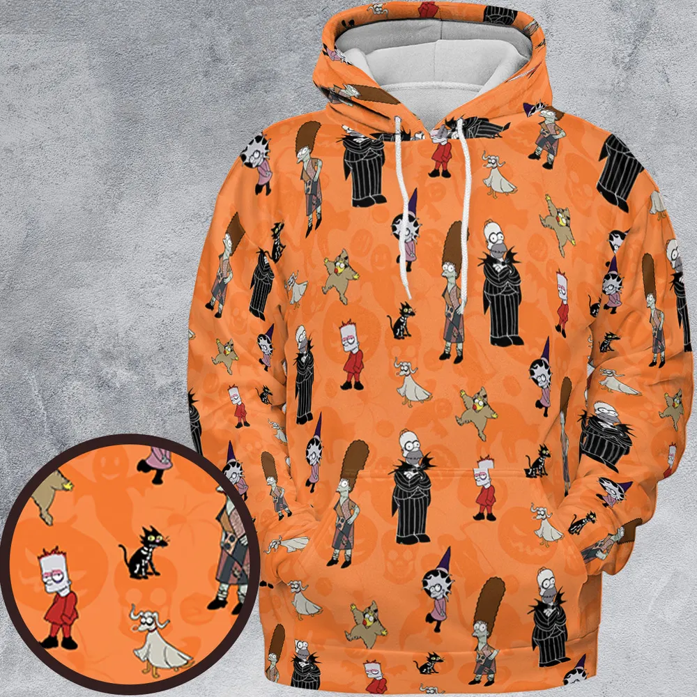 The Simpsons Halloween All-over Print Hoodie - 2