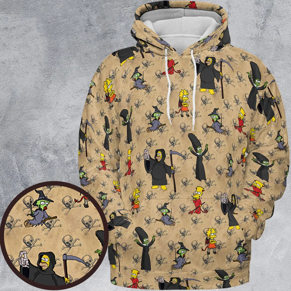 Daily Dose Of Simpsons All-over Print Hoodie - 2
