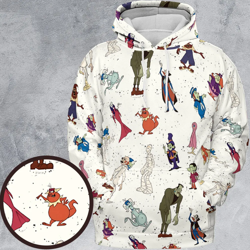 Groovie Goolies Halloween All-over Print Hoodie - 2
