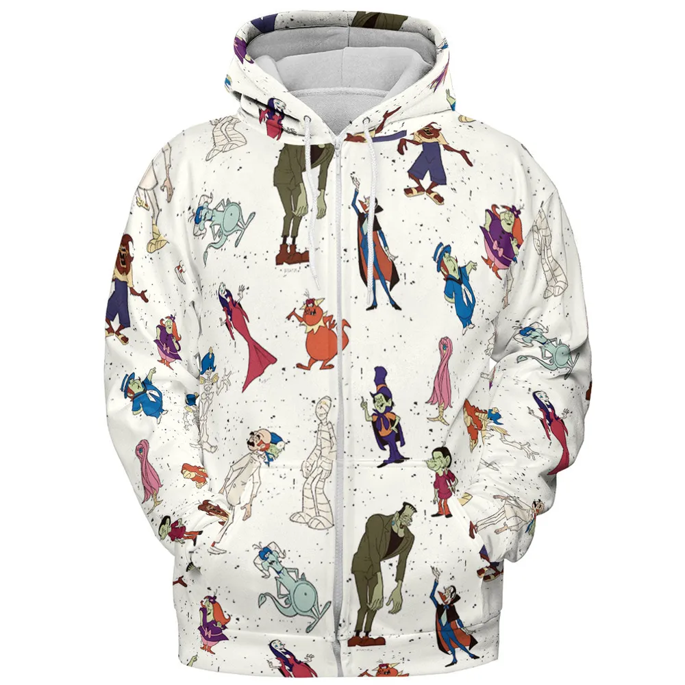 Groovie Goolies Halloween All-over Print Hoodie - 4
