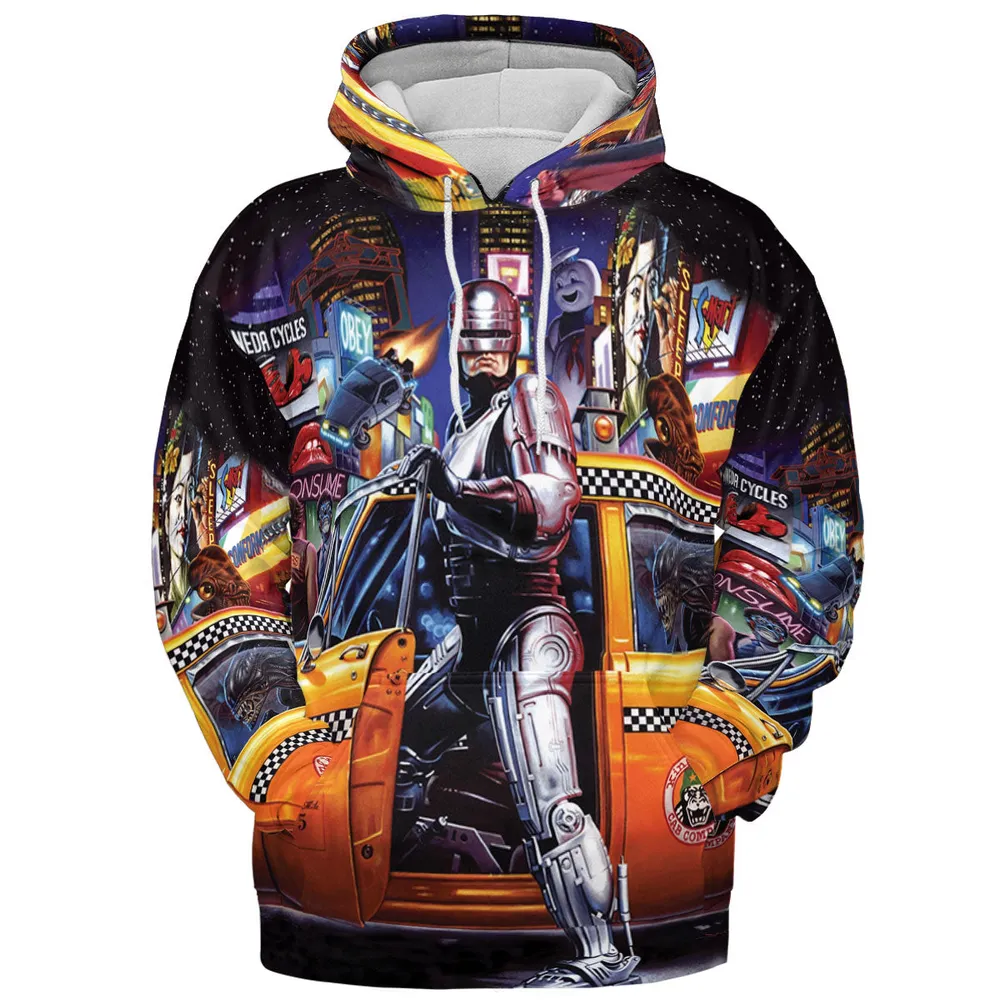 Movies Mashup All-over Print Hoodie - 3