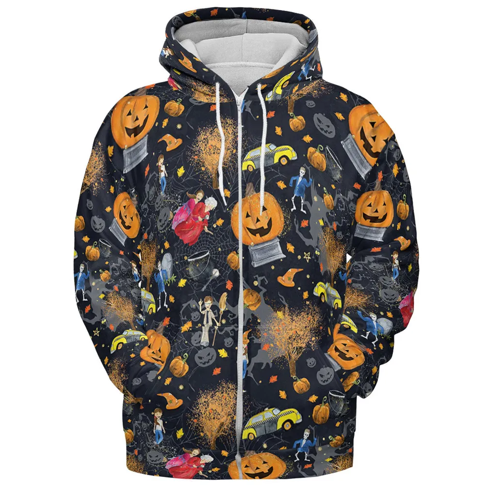 Magic Town Halloweentown All-over Print Hoodie - 4