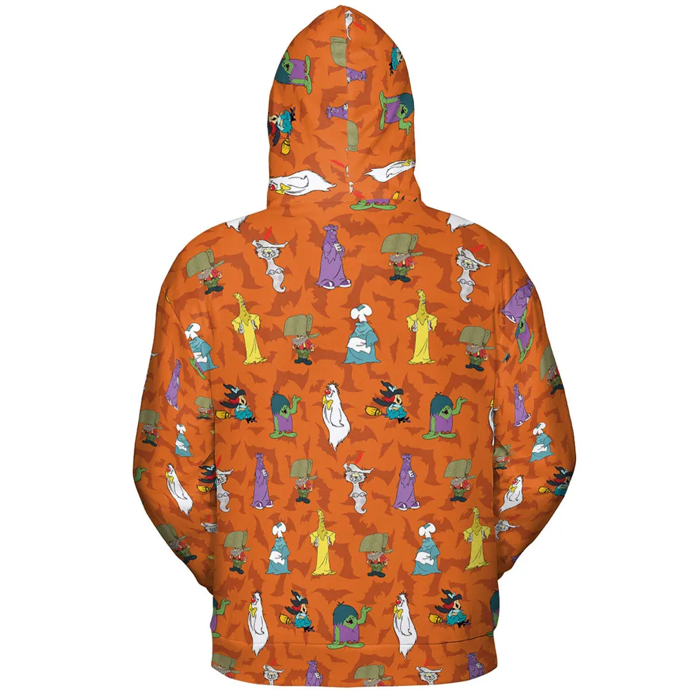 Happy Halloween From Hanna Barbera All-over Print Hoodie - 5