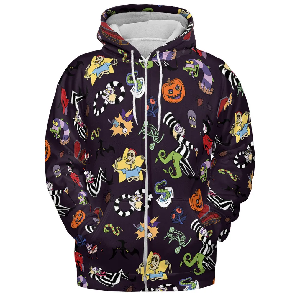 The Old Day Beetlejuice All-over Print Hoodie - 4